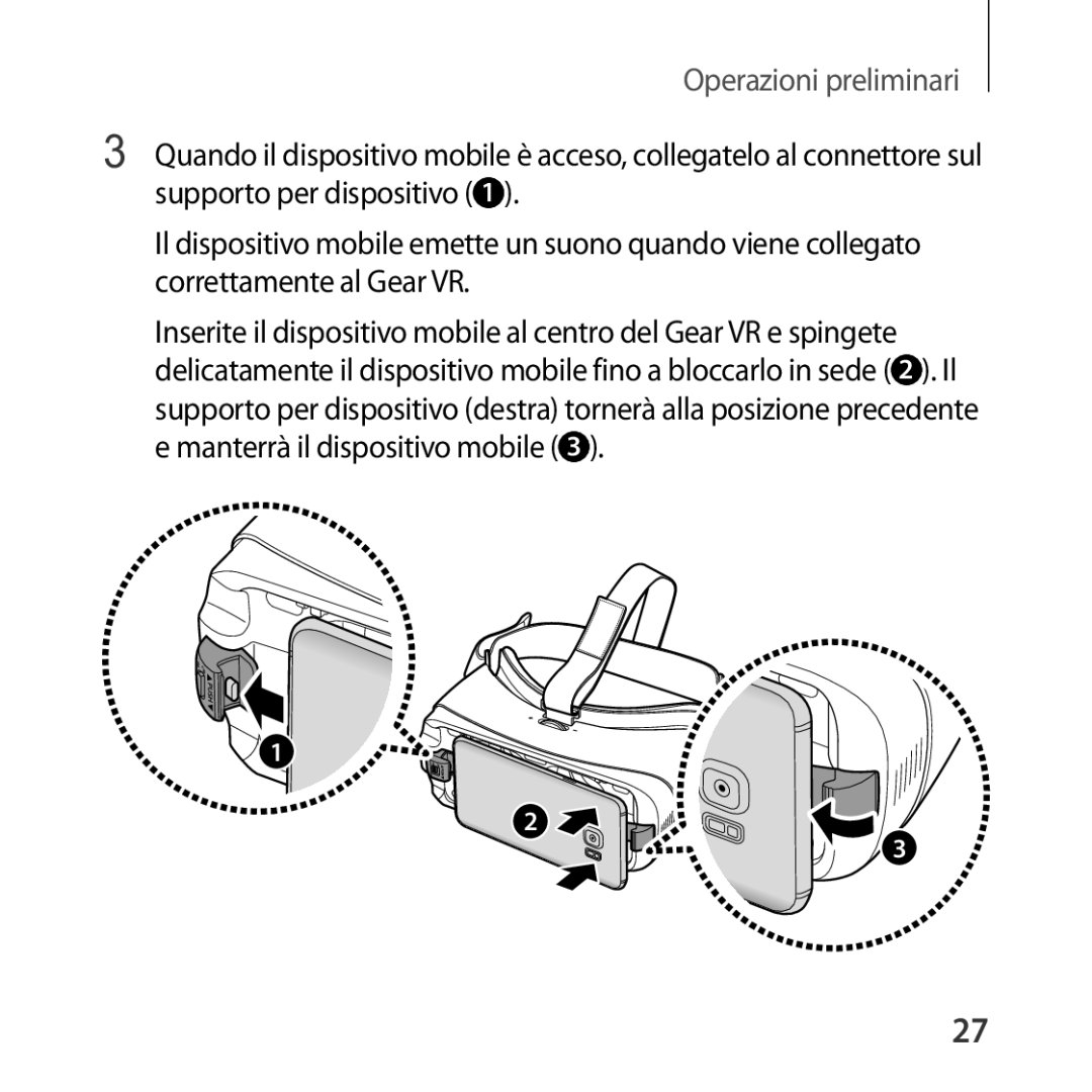 Samsung SM-R324NZAAITV manual Operazioni preliminari 