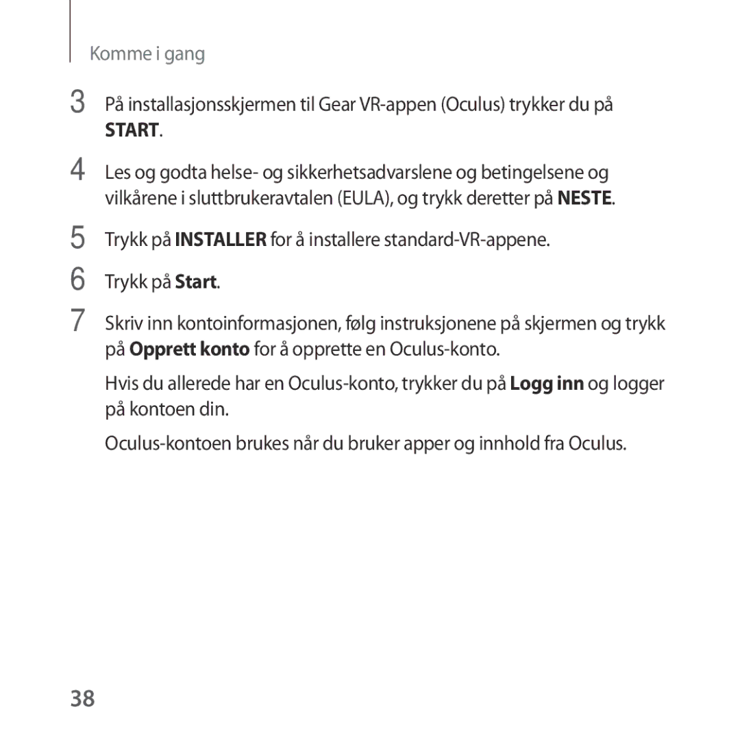 Samsung SM-R324NZAANEE manual Start 