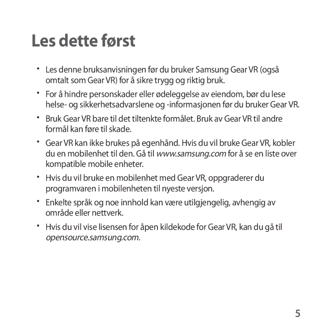 Samsung SM-R324NZAANEE manual Les dette først 