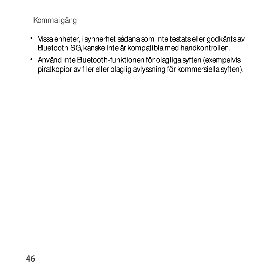 Samsung SM-R324NZAANEE manual Komma igång 