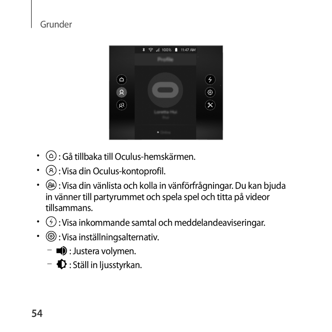 Samsung SM-R324NZAANEE manual Grunder 