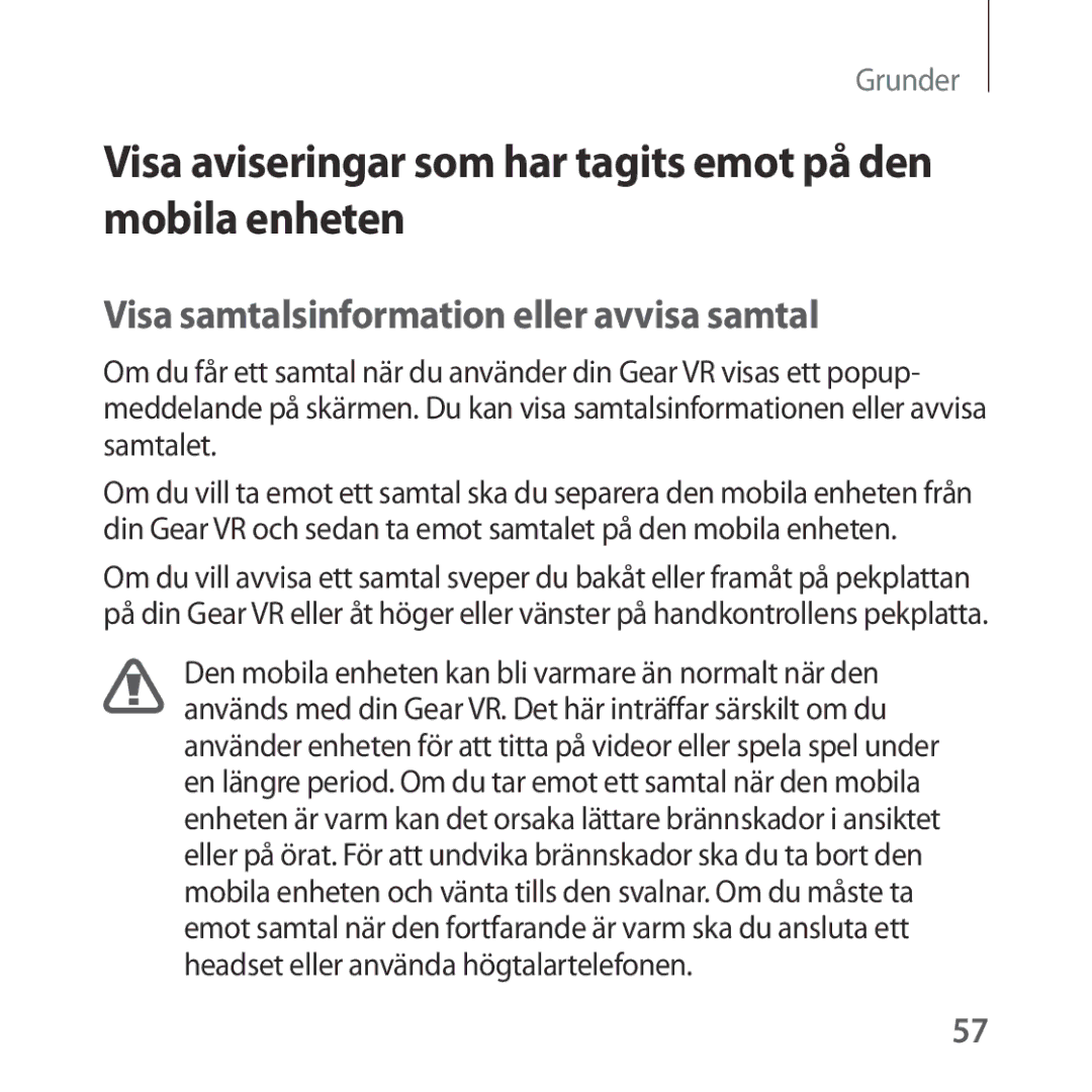 Samsung SM-R324NZAANEE manual Visa aviseringar som har tagits emot på den mobila enheten 