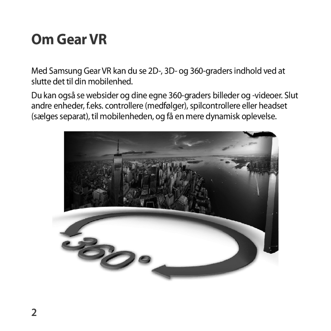 Samsung SM-R324NZAANEE manual Om Gear VR 