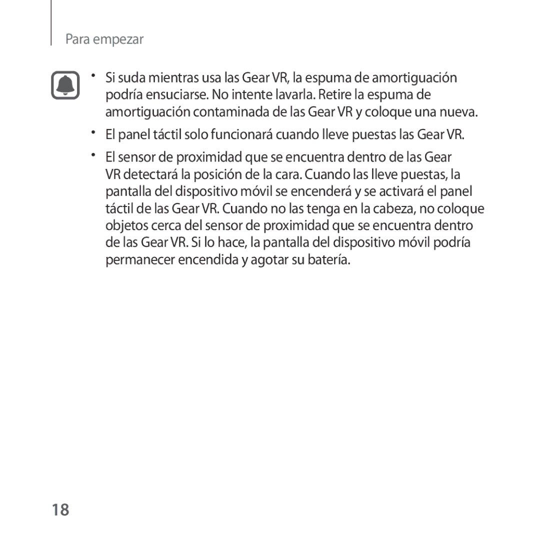 Samsung SM-R324NZAAPHE manual Para empezar 