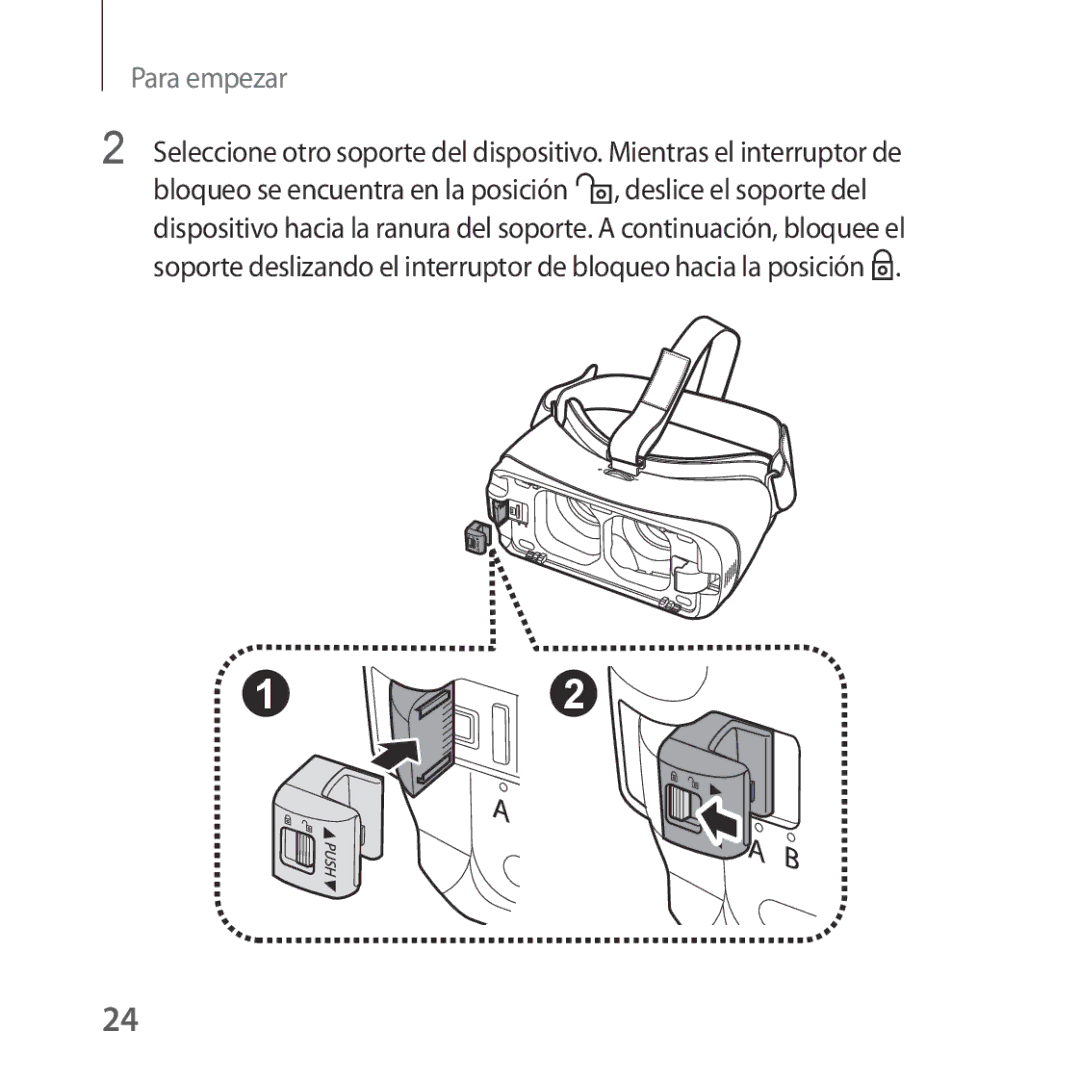 Samsung SM-R324NZAAPHE manual Para empezar 