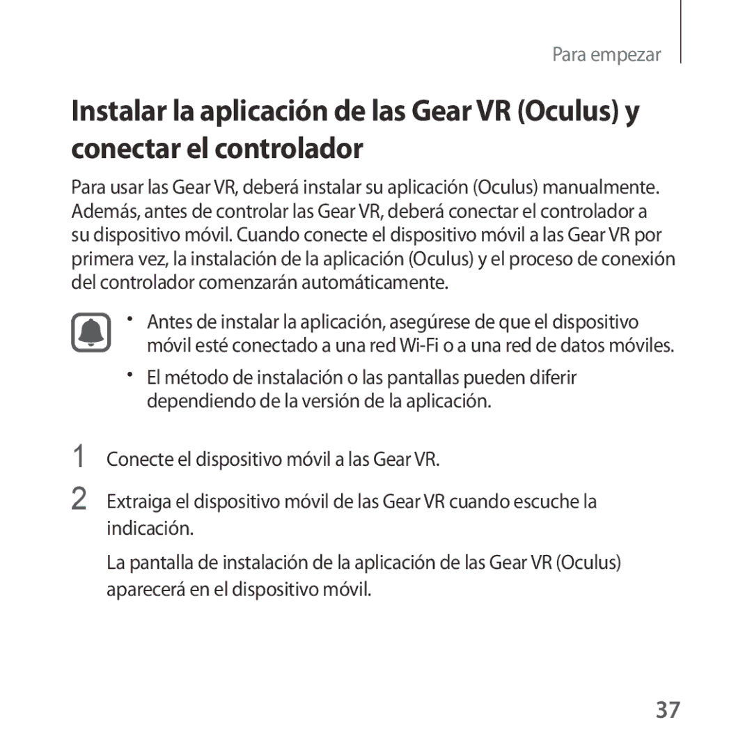 Samsung SM-R324NZAAPHE manual Para empezar 