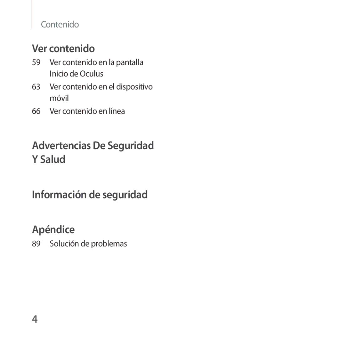 Samsung SM-R324NZAAPHE manual Ver contenido 