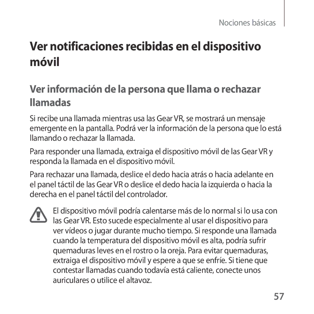 Samsung SM-R324NZAAPHE manual Ver notificaciones recibidas en el dispositivo móvil 