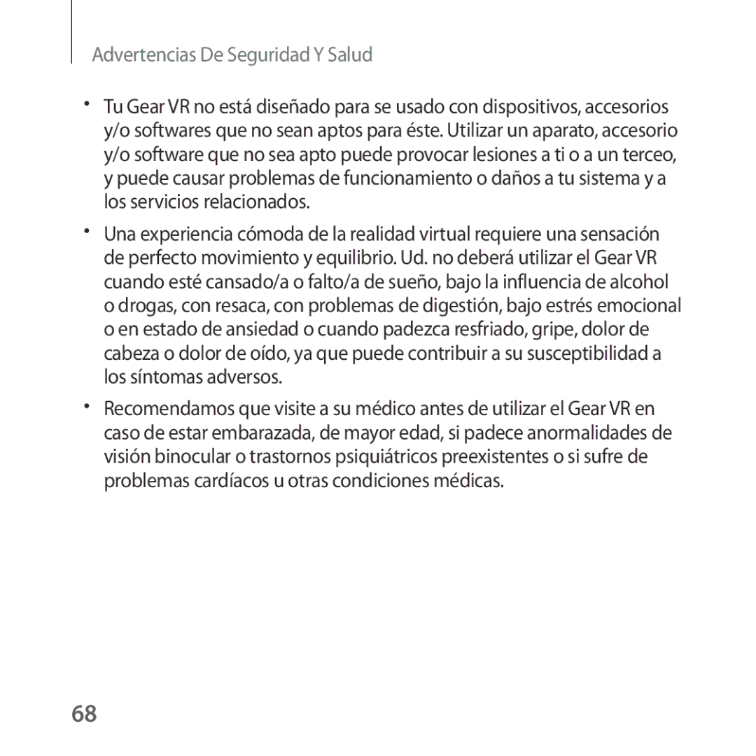 Samsung SM-R324NZAAPHE manual Advertencias De Seguridad Y Salud 