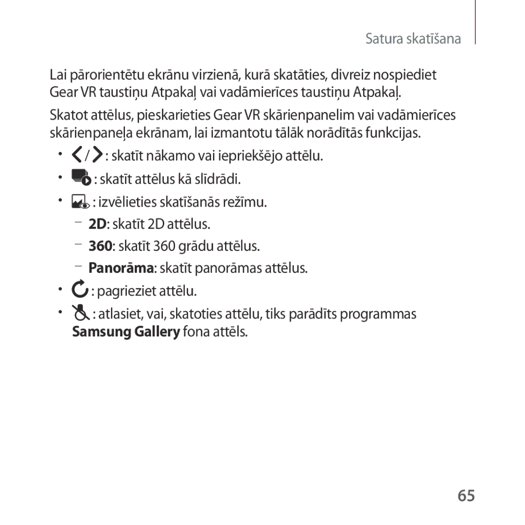 Samsung SM-R324NZAASEB manual Satura skatīšana 