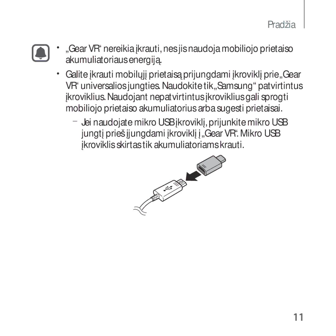 Samsung SM-R324NZAASEB manual Pradžia 