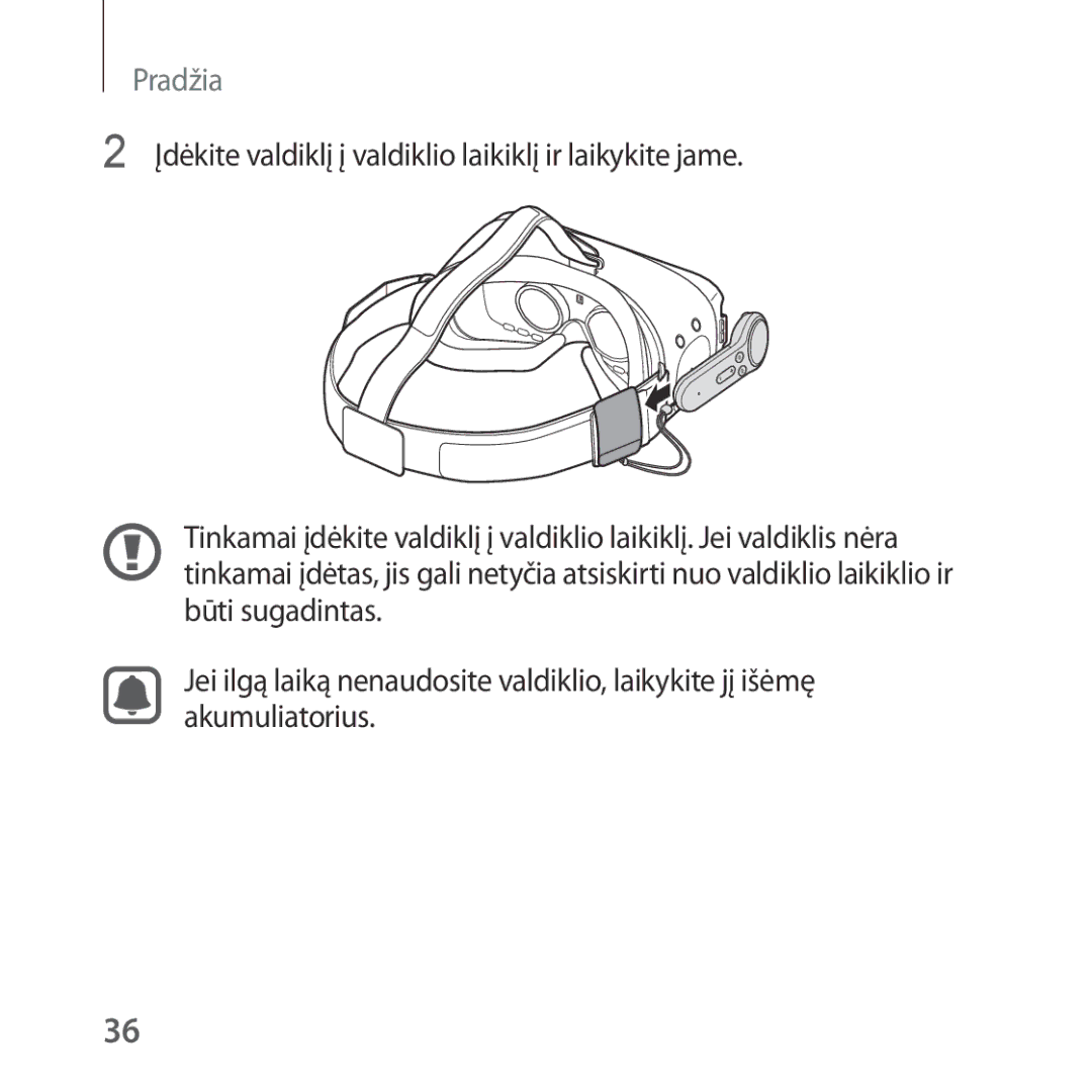 Samsung SM-R324NZAASEB manual Pradžia 