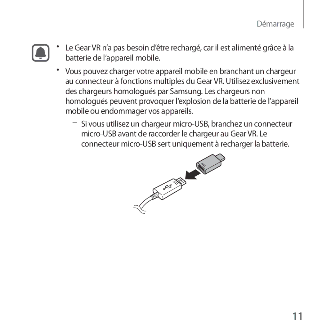 Samsung SM-R324NZAAXEF manual Démarrage 