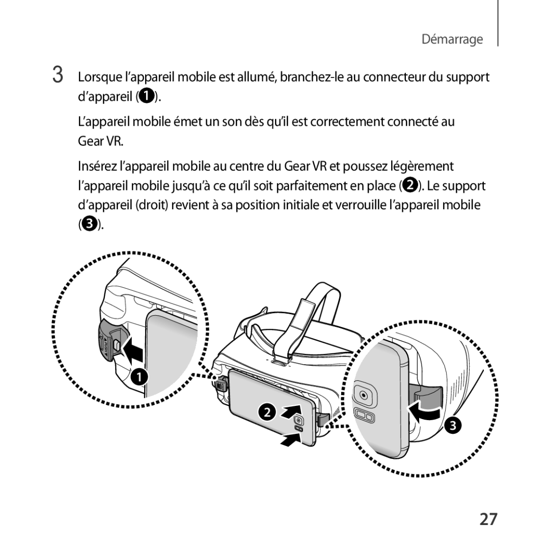 Samsung SM-R324NZAAXEF manual Démarrage 