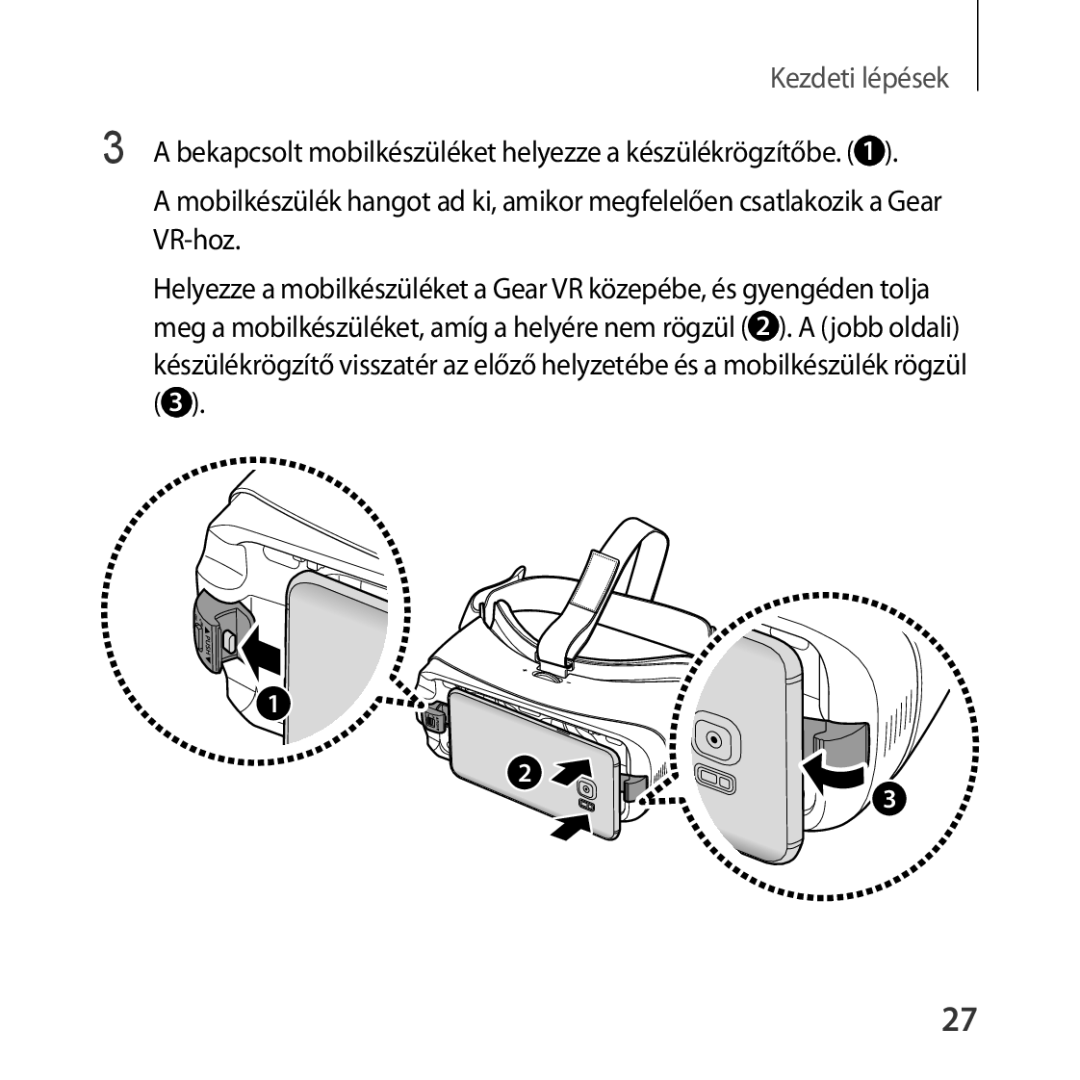 Samsung SM-R324NZAAXEH manual Kezdeti lépések 