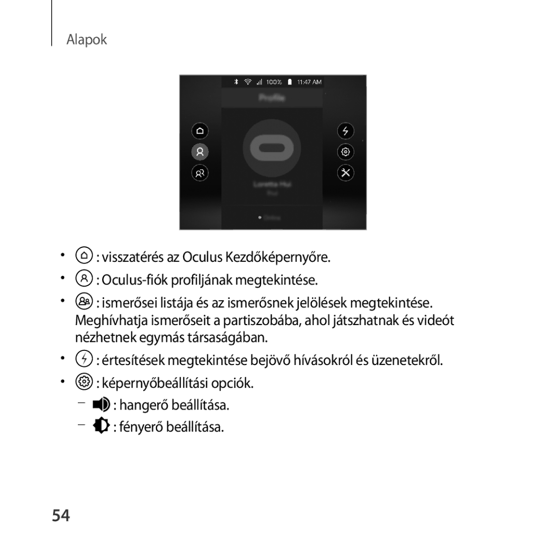 Samsung SM-R324NZAAXEH manual Alapok 