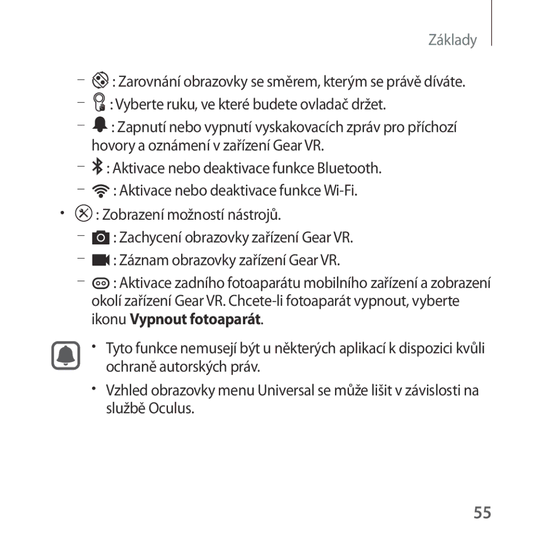 Samsung SM-R324NZAAXEZ manual Vyberte ruku, ve které budete ovladač držet 