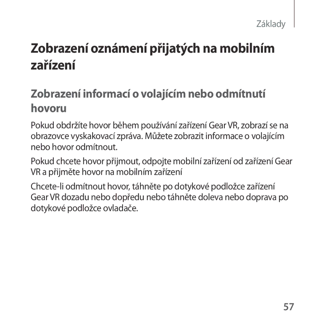 Samsung SM-R324NZAAXEZ manual Zobrazení oznámení přijatých na mobilním zařízení 