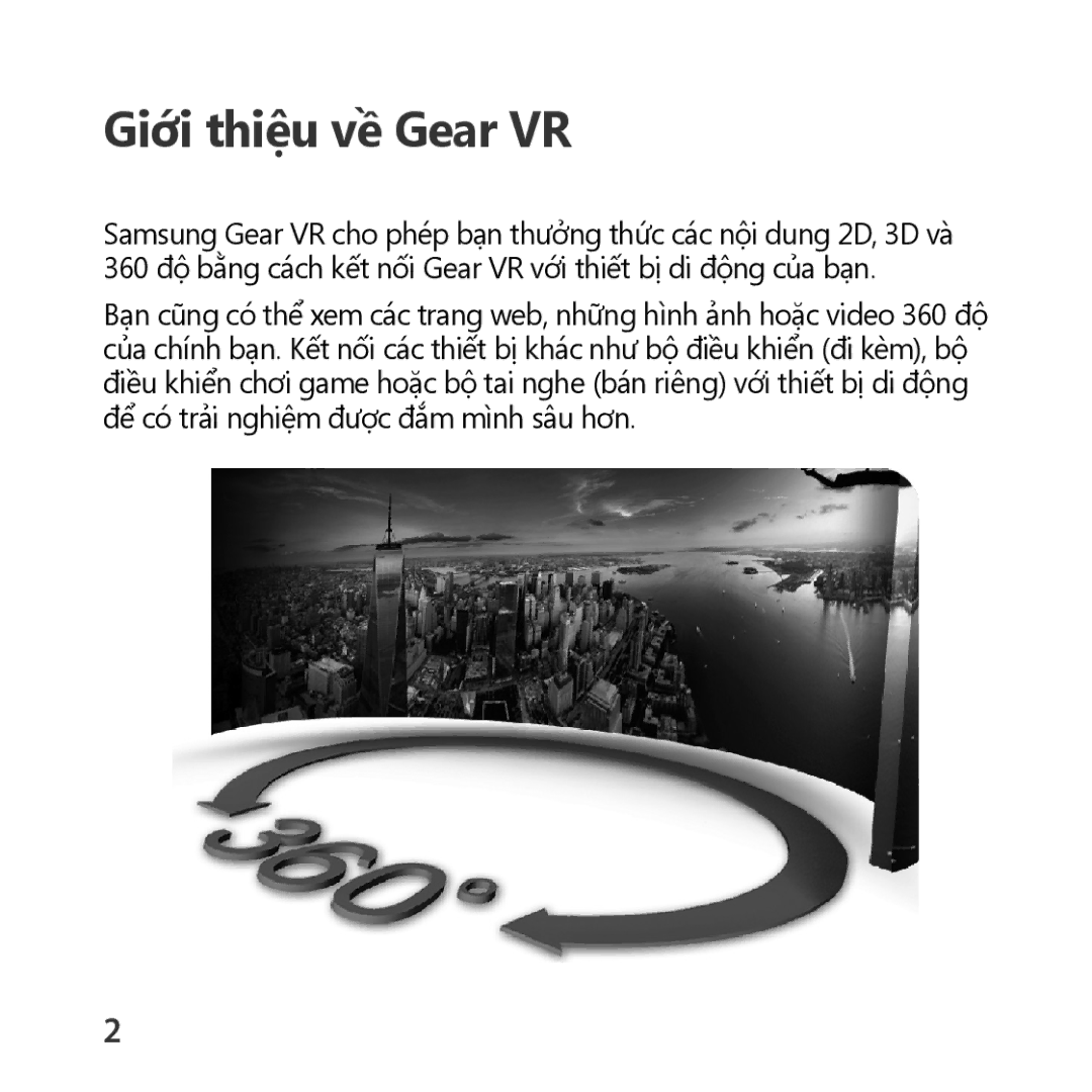 Samsung SM-R324NZAAXXV manual Giới thiệu về Gear VR 