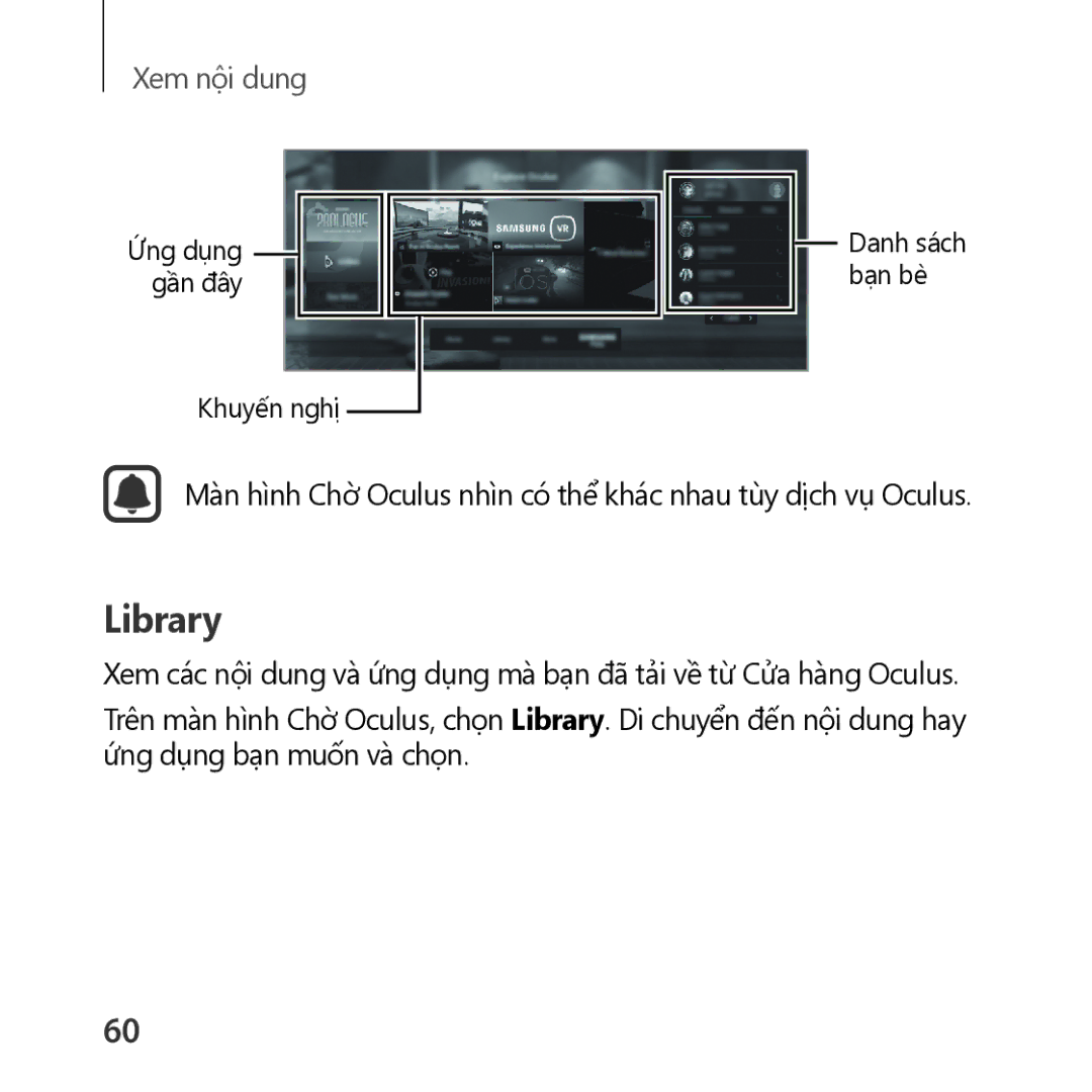 Samsung SM-R324NZAAXXV manual Library, Xem nội dung 