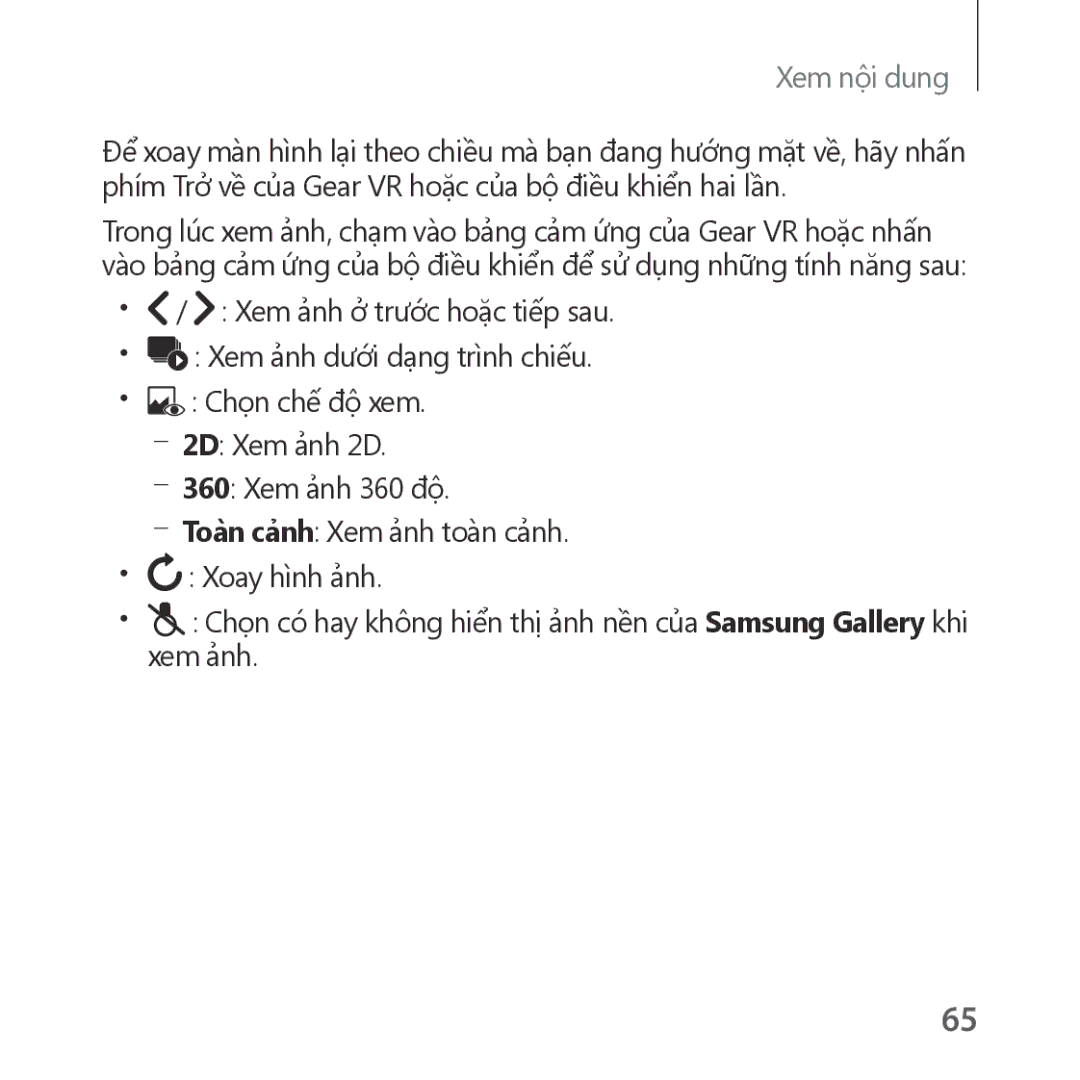 Samsung SM-R324NZAAXXV manual Xem nội dung 