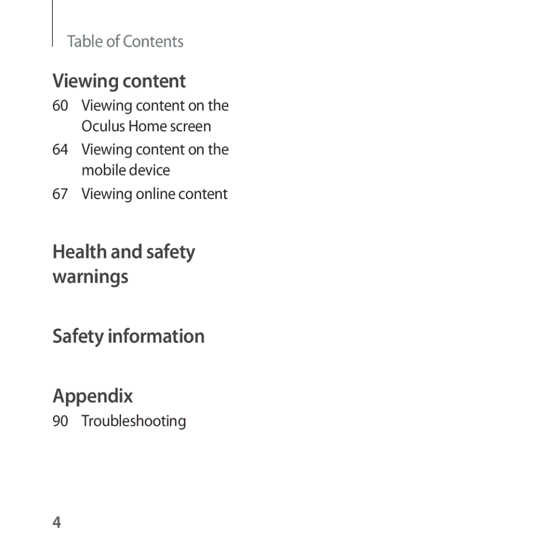 Samsung SM-R325NZVAXXV, SM-R325NZVADBT, SM-R325NZVAXEF, SM-R325NZVAXJP, SM-R325NZVAITV manual Safety information Appendix 