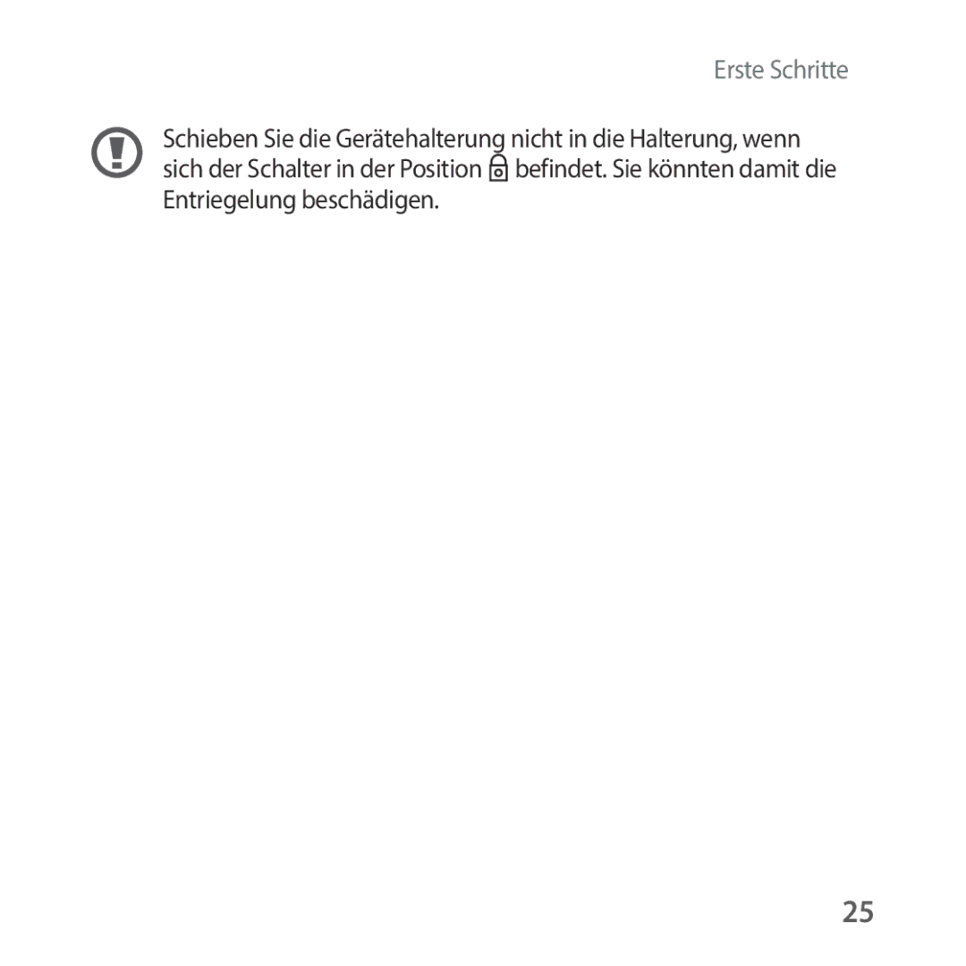 Samsung SM-R325NZVADBT manual Erste Schritte 