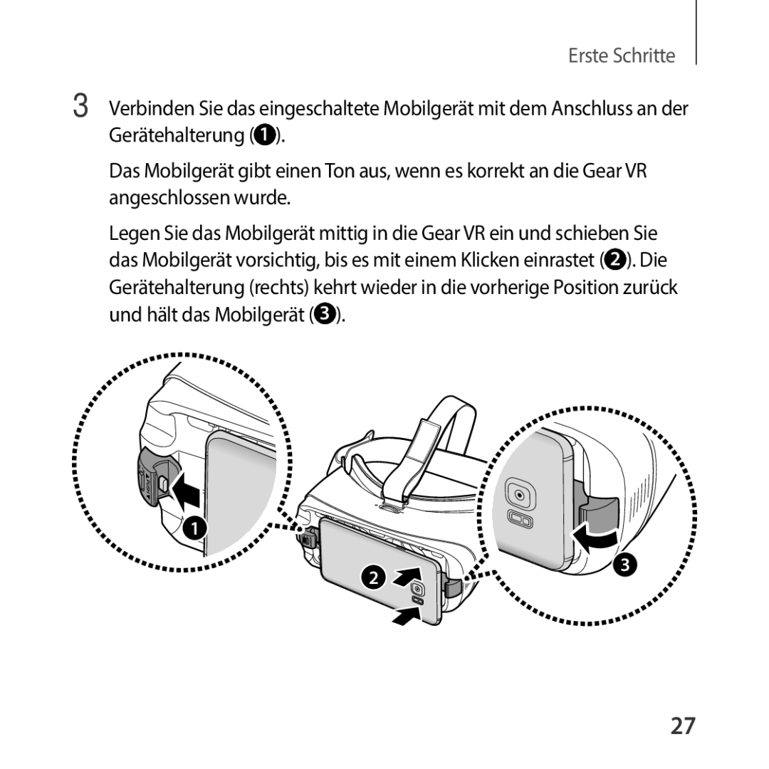 Samsung SM-R325NZVADBT manual Erste Schritte 