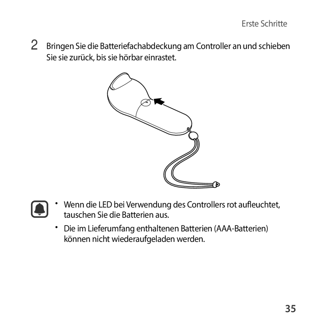 Samsung SM-R325NZVADBT manual Erste Schritte 