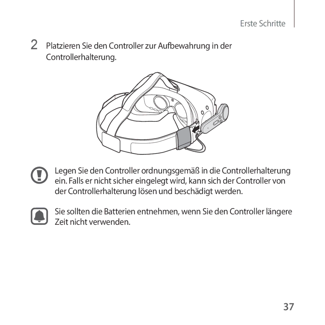 Samsung SM-R325NZVADBT manual Erste Schritte 