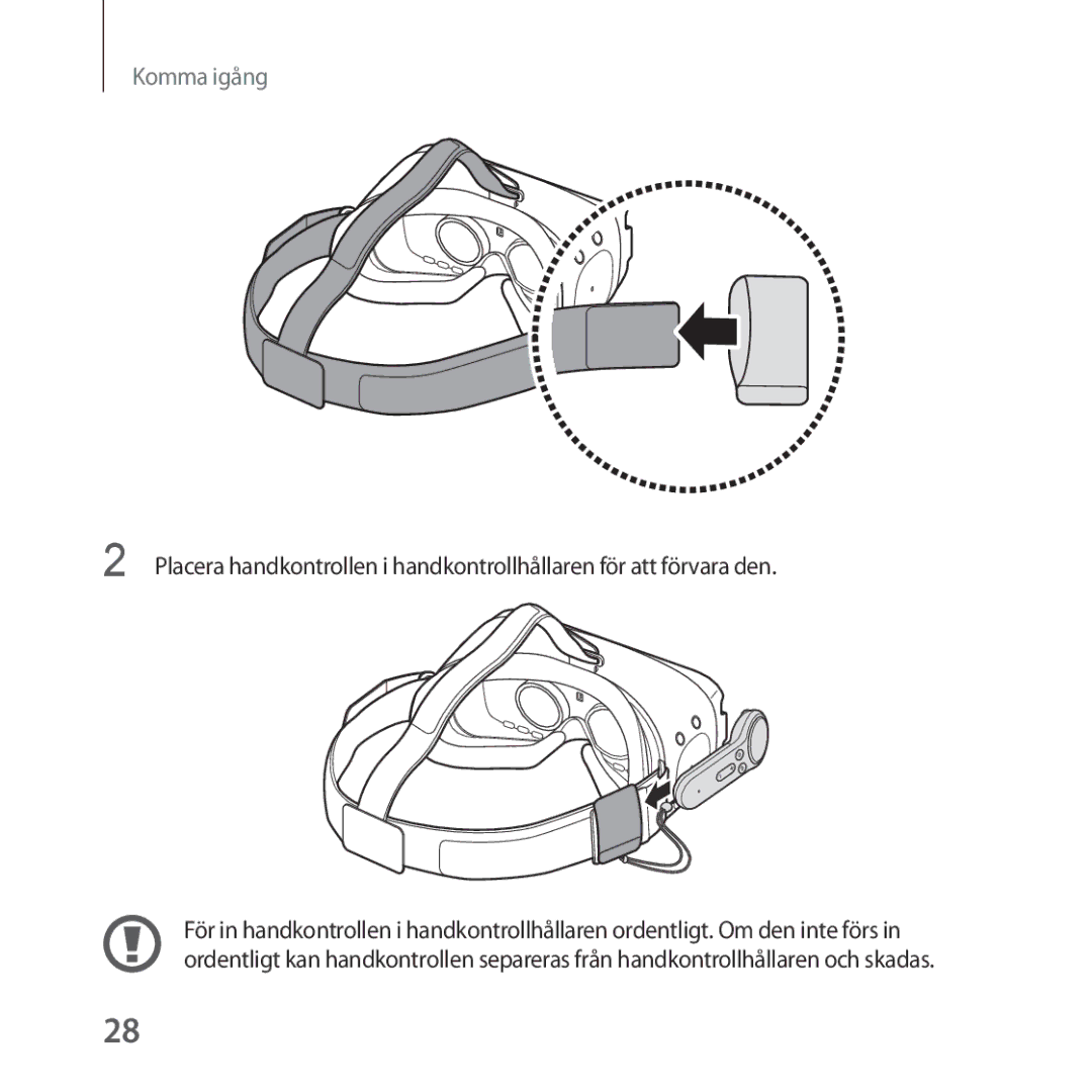 Samsung SM-R325NZVANEE manual Komma igång 