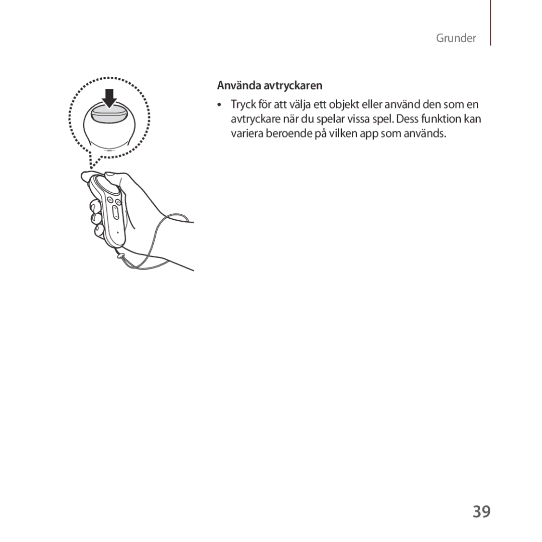 Samsung SM-R325NZVANEE manual Använda avtryckaren 