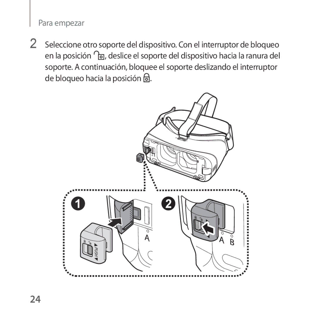 Samsung SM-R325NZVAPHE manual Para empezar 