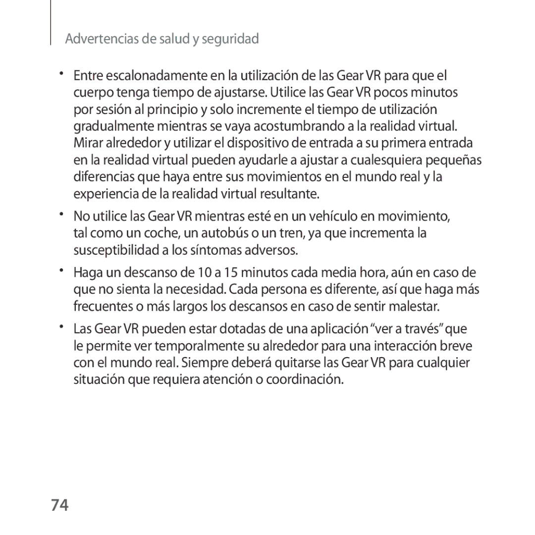 Samsung SM-R325NZVAPHE manual Advertencias de salud y seguridad 