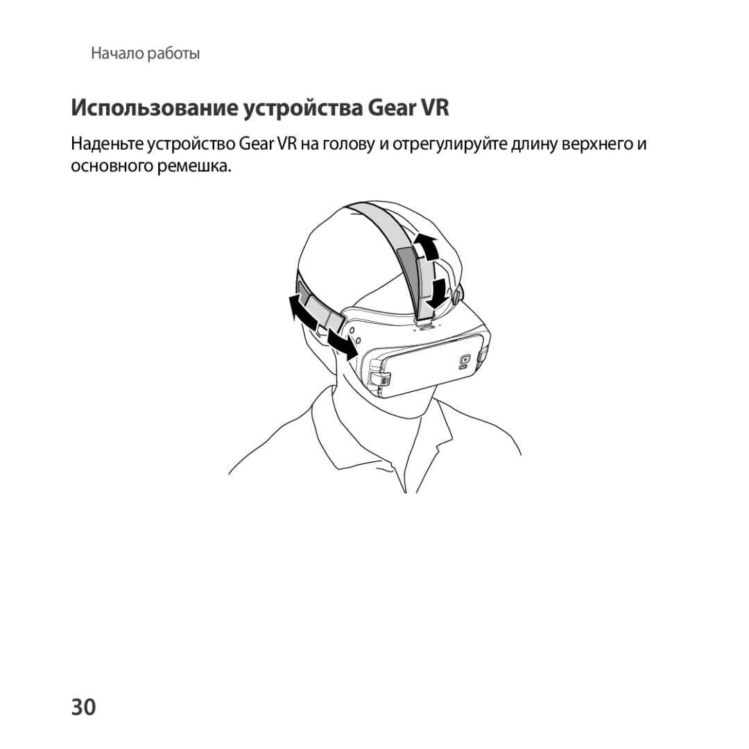 Samsung SM-R325NZVASEB, SM-R325NZVASER manual Использование устройства Gear VR 