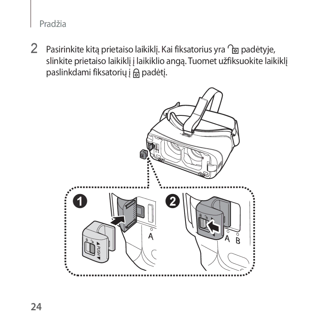 Samsung SM-R325NZVASEB manual Pradžia 