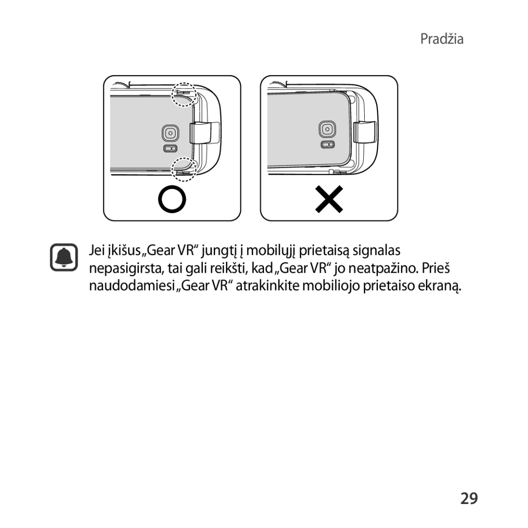 Samsung SM-R325NZVASEB manual Pradžia 