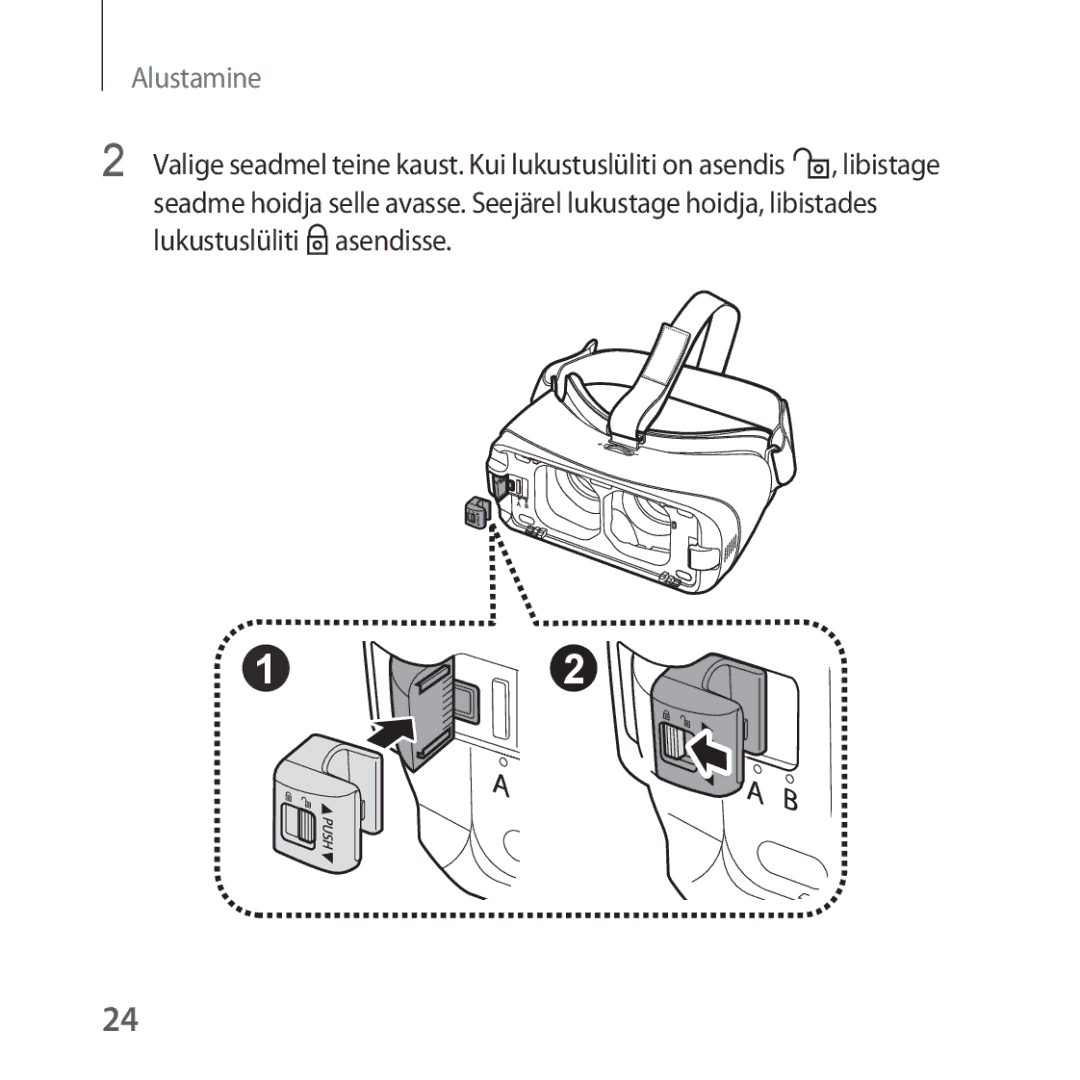 Samsung SM-R325NZVASEB manual Alustamine 