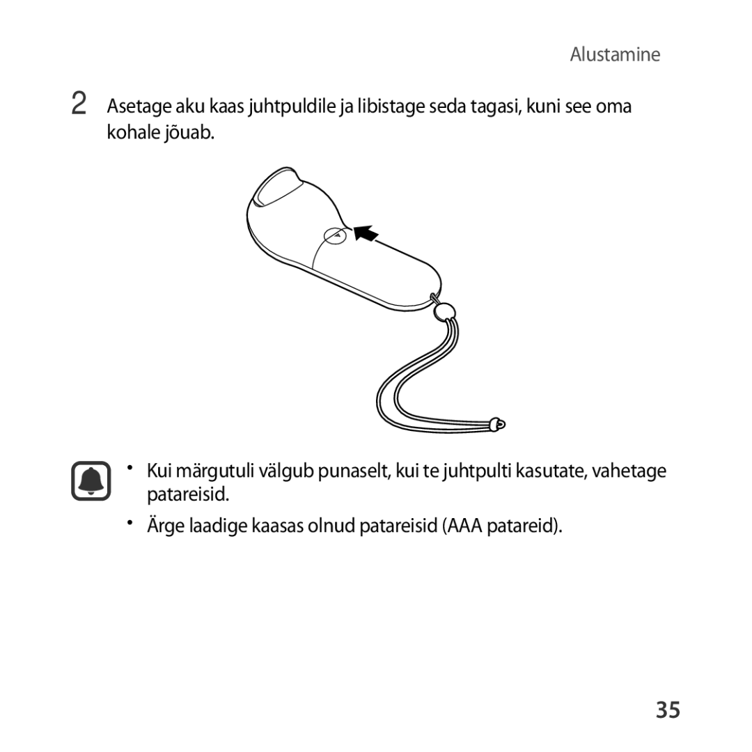 Samsung SM-R325NZVASEB manual Alustamine 