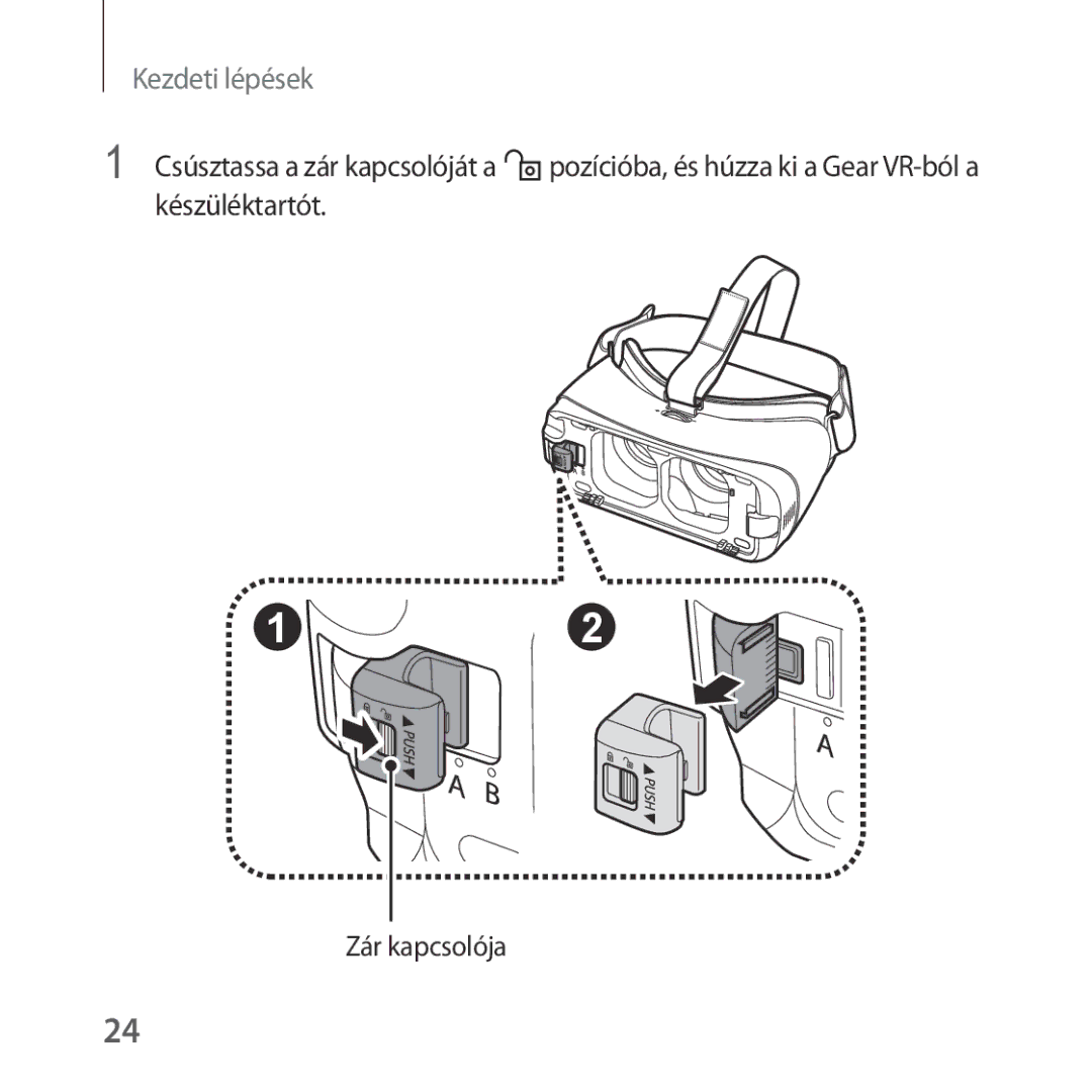 Samsung SM-R325NZVAXEZ, SM-R325NZVAXSK, SM-R325NZVAXEH manual Kezdeti lépések 