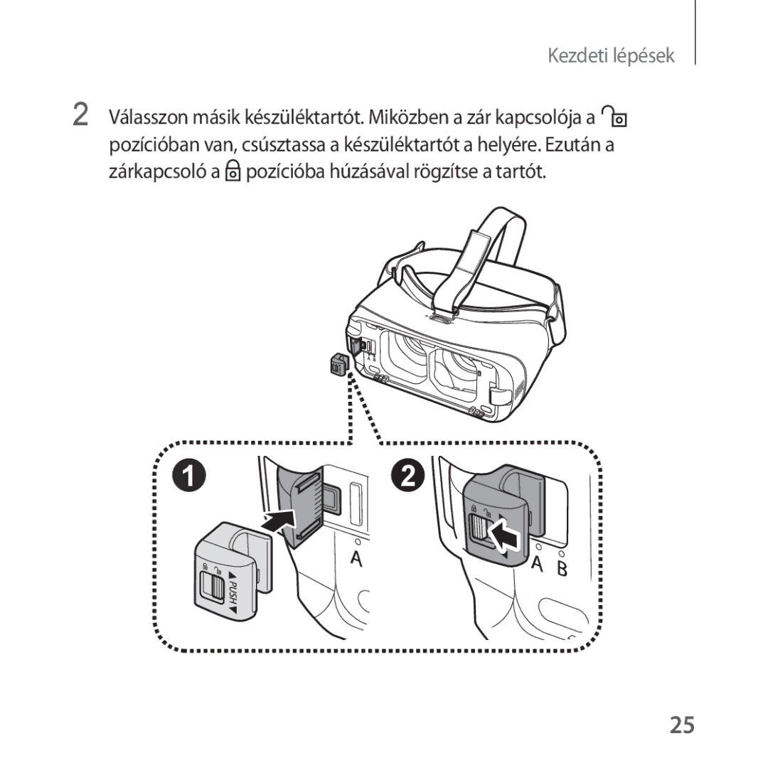 Samsung SM-R325NZVAXSK, SM-R325NZVAXEZ, SM-R325NZVAXEH manual Kezdeti lépések 