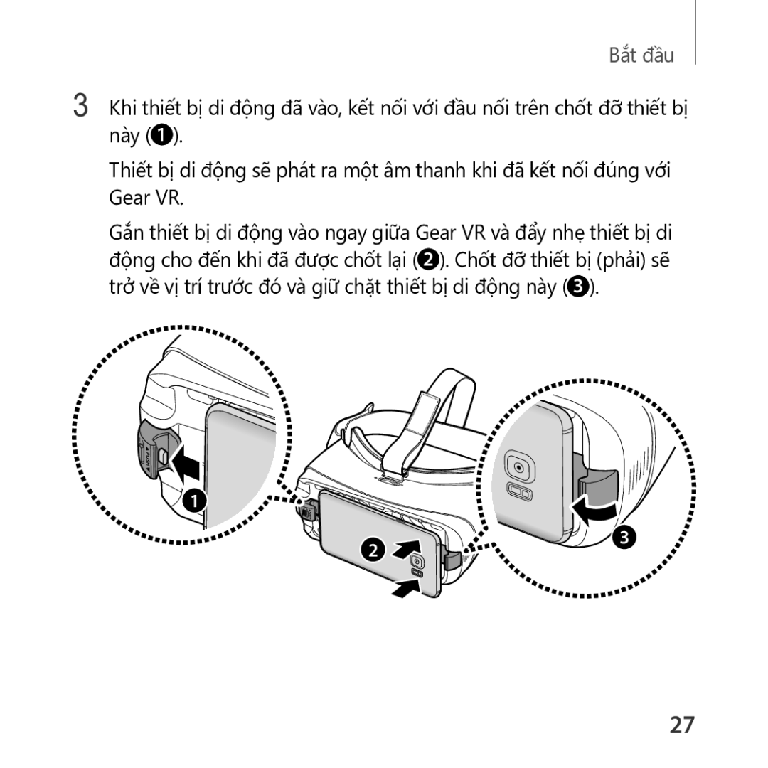 Samsung SM-R325NZVAXXV manual Bắt đầu 