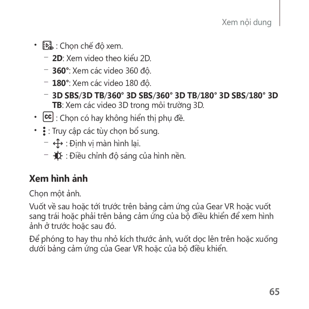 Samsung SM-R325NZVAXXV manual Xem hình ảnh 