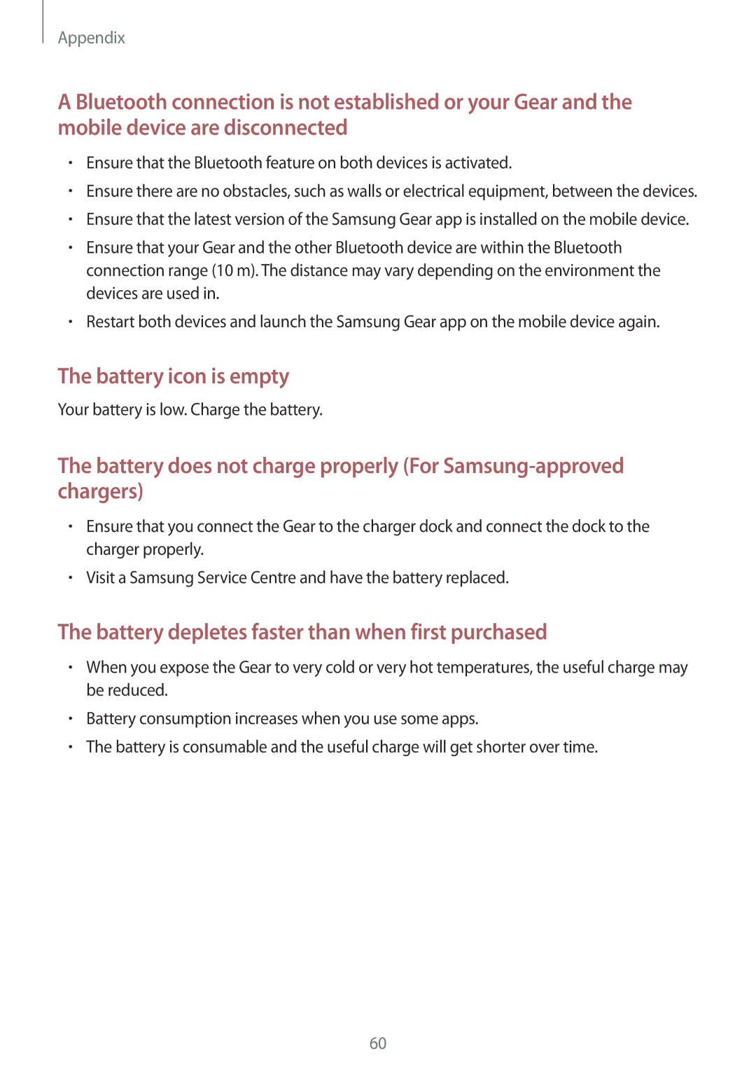 Samsung SM-R3600ZBNXEF, SM-R3600ZBADBT, SM-R3600ZINDBT, SM-R3600ZIADBT, SM-R3600DANDBT, SM-R3600DAADBT Battery icon is empty 