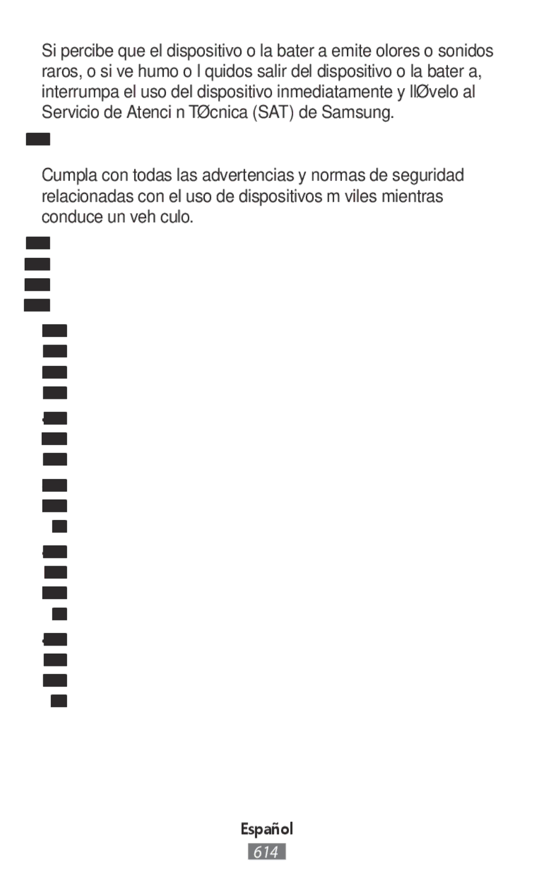 Samsung SM-R365NZRNXEF, SM-R365NZKADBT, SM-R365NZKNDBT manual Si no lo hace, podría provocar un incendio o una explosión 