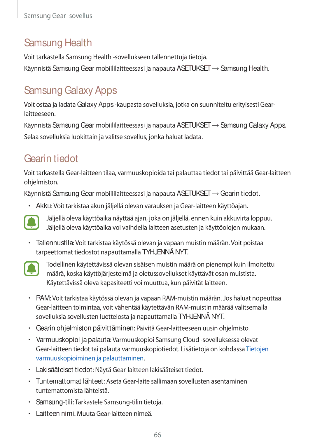 Samsung SM-R365NZRNNEE, SM-R365NZKNNEE, SM-R365NZKANEE, SM-R365NZRANEE manual Samsung Health, Samsung Galaxy Apps 