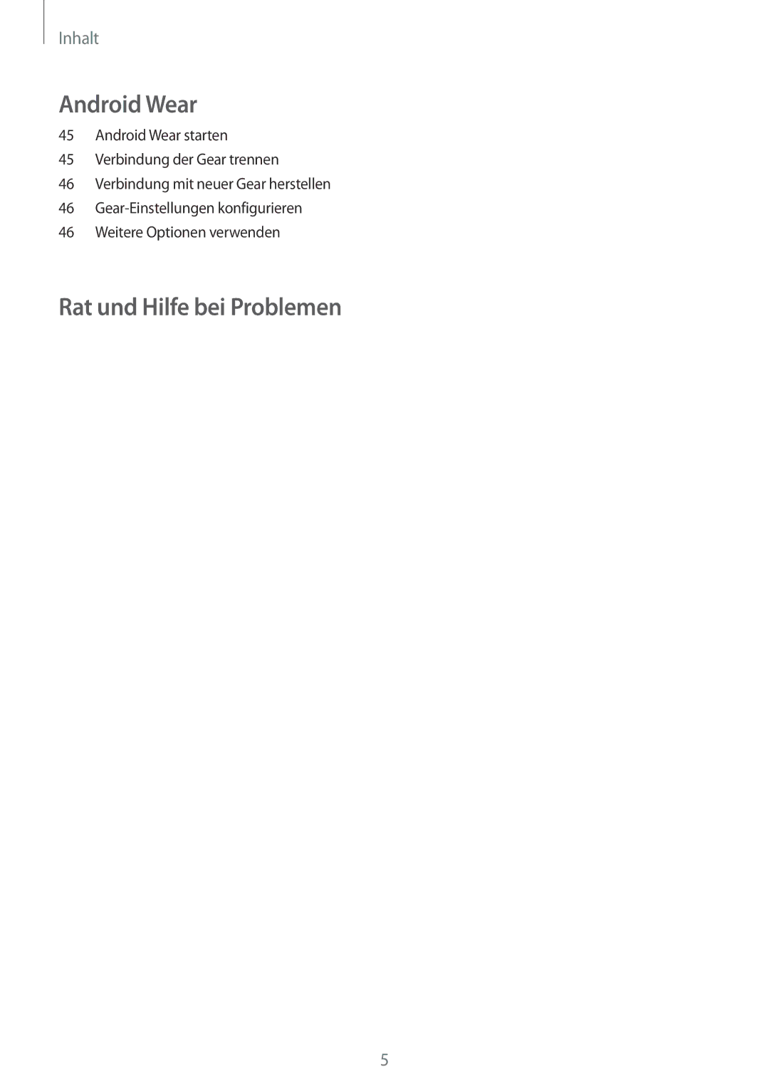 Samsung SM-R3820ZKAXEF, SM-R3820ZKPDBT manual Rat und Hilfe bei Problemen 