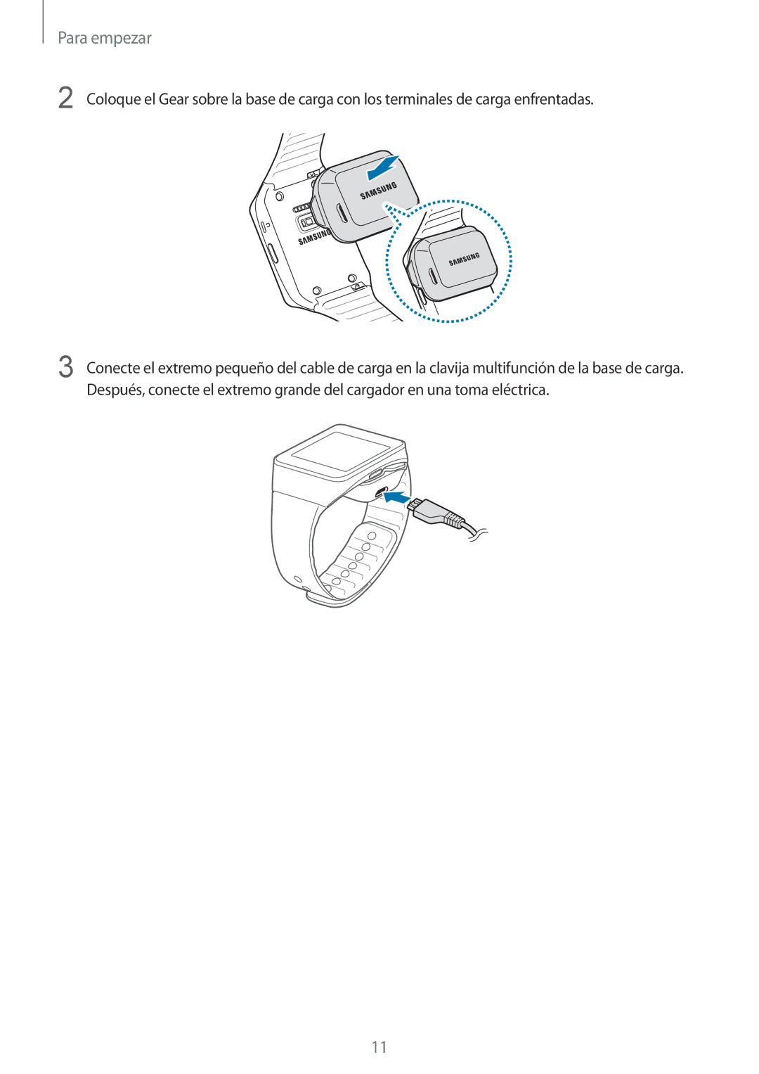 Samsung SM-R3820ZKPPHE manual Para empezar 