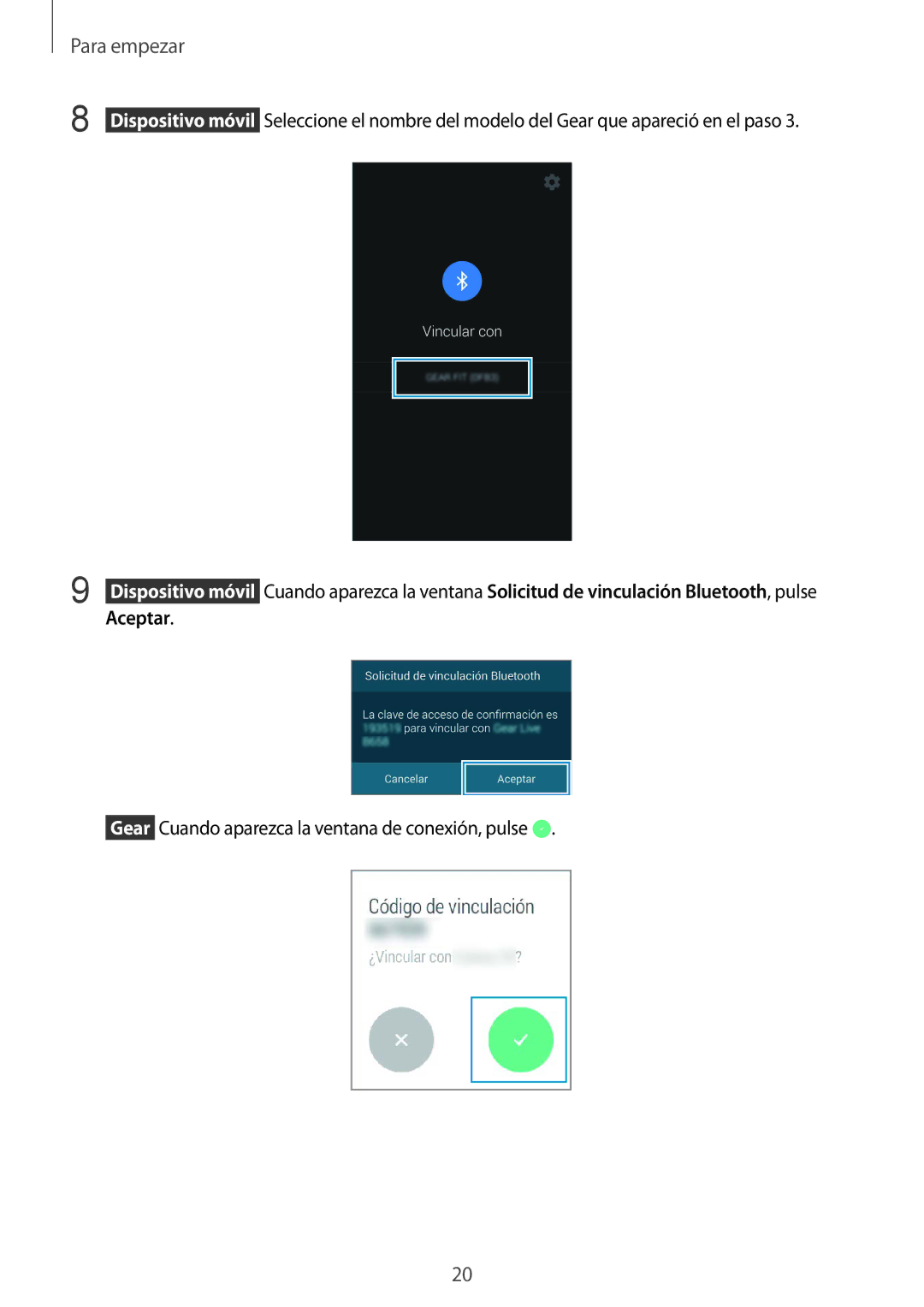 Samsung SM-R3820ZKPPHE manual Para empezar 