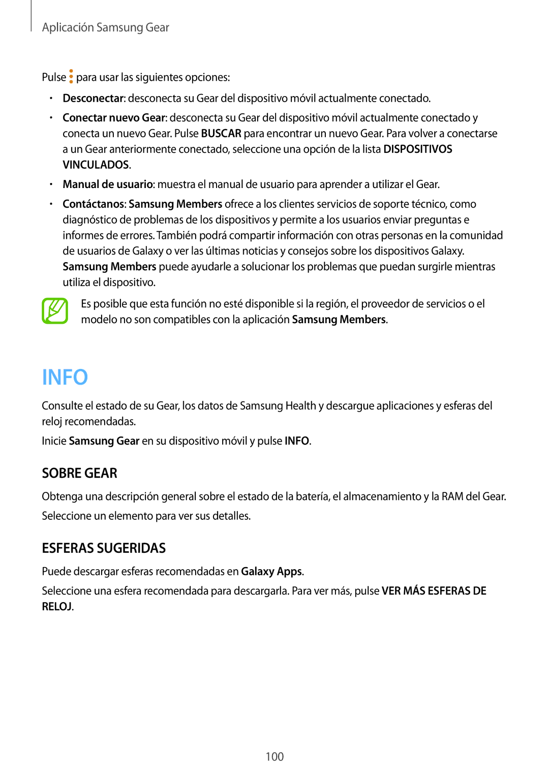 Samsung SM-R600NZBAPHE, SM-R600NZKAPHE manual Info 